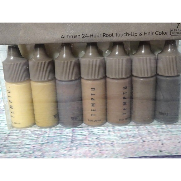 TEMPTU Airbrush Root Touch Up & Temporary Hair Color 7 PC Starter Set Long-Wear - Picture 2 of 13